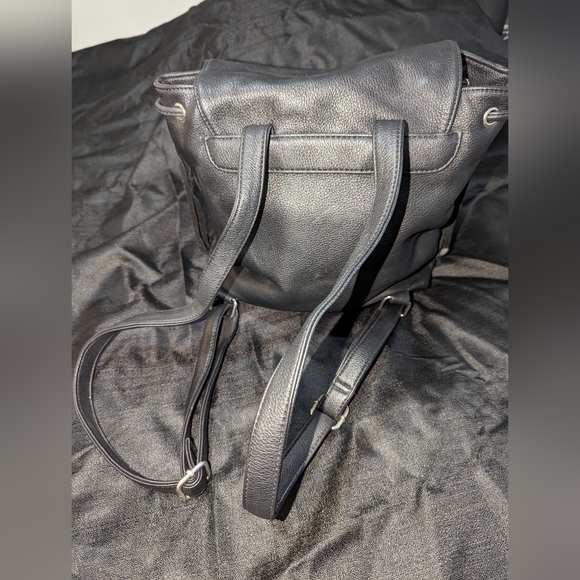 Black Fringe Backpack - Picture 2 of 11